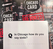 Load image into Gallery viewer, Chicago Card Revoked: Drinking Trivia Game
